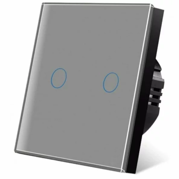 PANEL ACTIONARE DUBLA 86X86MM GP003GR