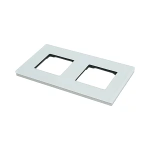 RAMA STICLA DUBLA ALB M1-2FW