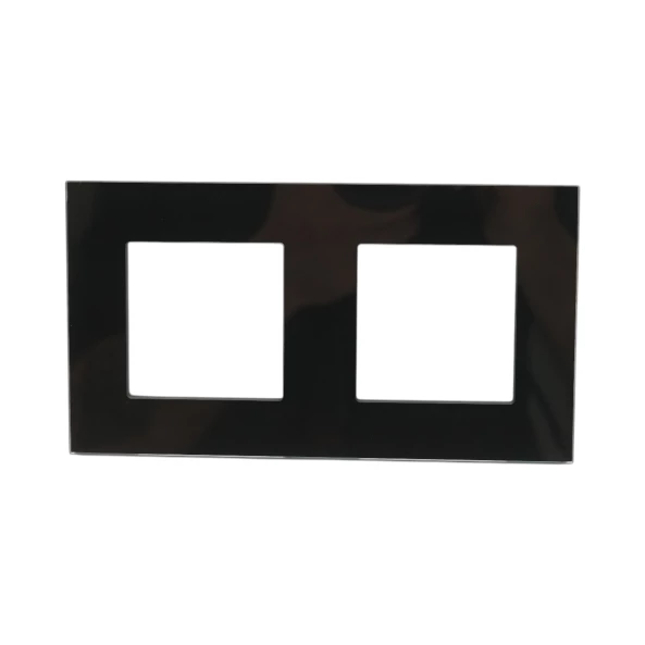 RAMA STICLA DUBLA M1-2FB NEGRU