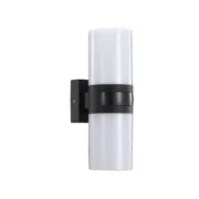 APLICA LED ALUMINIU NEGRU 20W CU SENZOR IR 180? 250X122X80 IP65