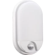 APLICA LED PC ALB 15W CU SENZOR IR 140? 212x119X45 IP54