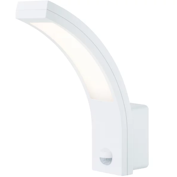 APLICA LED PC ALB CU SENZOR IR 140? 15W 250?188?66