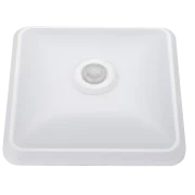 APLICA LED PC ALB IP20 16W CU SENZOR IR 360? 250?250?44