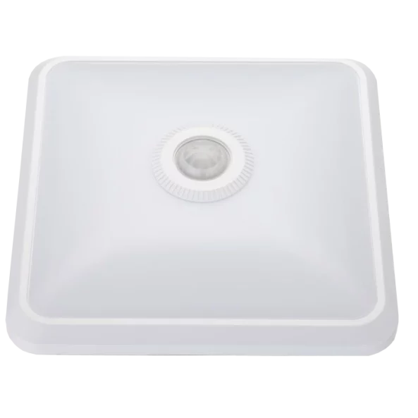 APLICA LED PC ALB IP20 16W CU SENZOR IR 360? 250?250?44