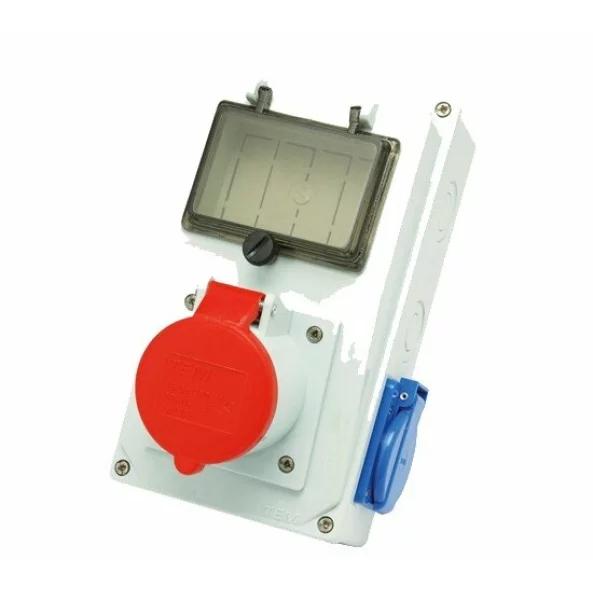 COFRET CU PRIZE IP44 4L ECHIPAT T1x16+M2x16