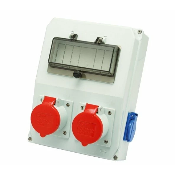 COFRET CU PRIZE IP44 8L ECHIPAT T1x16+T1x32+M2x16