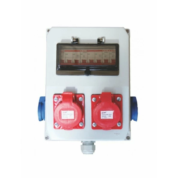 COFRET CU PRIZE IP44 8L ECHIPAT T2x32+M2x16