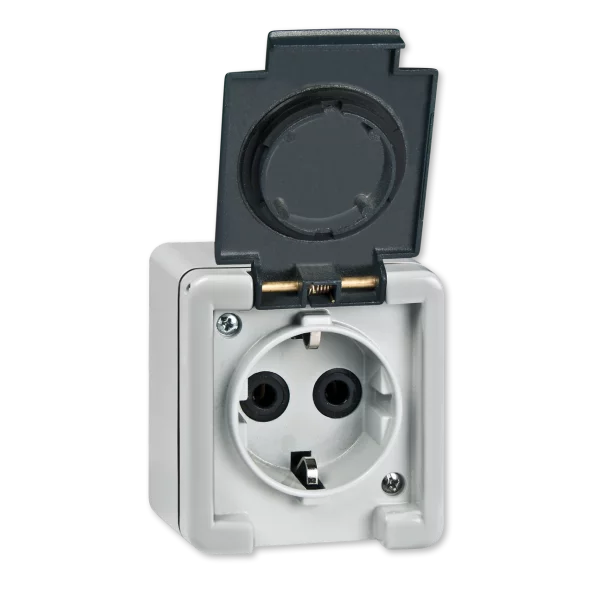 PRIZA SCHUKO PT 16A 250V~ METAL IP55 IK07 PC ARMOR