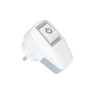 STECHER SCHUKO CONECTARE RAPIDA CU INTRERUPATOR ALB 16A 250V