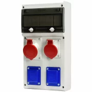 E2 CABLAT 5P 1X32 1X16 2XSCHUKO IP 44 633RO0025