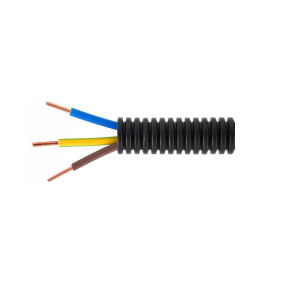 TUB FLEXIBIL PRECABLAT D16+ FIR MYF 3X1.5 A-M-GV A1KS15BMT