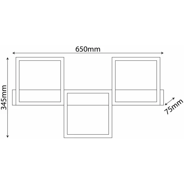 BRA ADCL-36W-HAR3 PLAF HARPER 36W NW 4000K