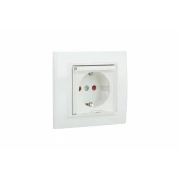 PRIZA SCHUKO PROT COPII CAPAC MINA NAT. ALB OV00439