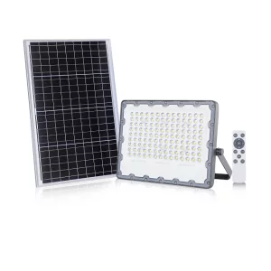 PROIECTOR LED 50W 800LM 6500K PANOU SOLAR SI TELECOM ST00354