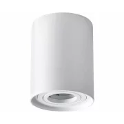 SPOT PT TAVAN ROTUND 1XGU10 ALB 96X125 MM METAL ST01151