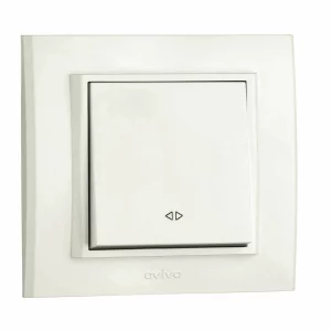 INTRERUPATOR CRUCE MINA NATURAL ALB OV00428