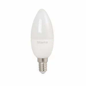 LED STARKE 6W B37 E14 6500K 45W 600LM ST01225