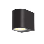 SPOT PT TAVAN PATRAT 1XGU10 NEGRU 96X96X125 METAL ST01152