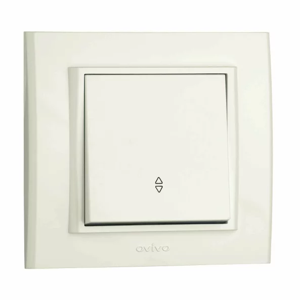 INTRERUPATOR CAP SCARA MINA NATURAL ALB OV00426