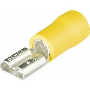 PAPUCI AUTO MAMA GALBEN 6.3 5-6MM PUNGA 50BUC ST01023