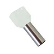 PINI DUBLI ALBI PT CABLU 2X0,5MM PUNGA 50BUC ST01047