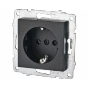 PRIZA SCHUKO QUANTUM NEGRU MECANISM OV00799