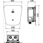WALLBOX BASIC WB AC BL 330X300X127