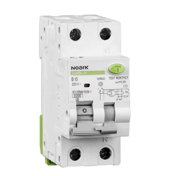 NOARK 107638 DISJUNCTOR 1P+N B 16A 30MA RCBO