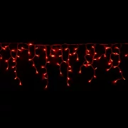 GHIRLANDA EXT. 180 LED ROSIE CU CABLU ALB 5X0.7M - S-OUT