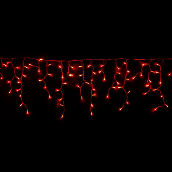 GHIRLANDA EXT. 180 LED ROSIE CU CABLU ALB 5X0.7M - S-OUT