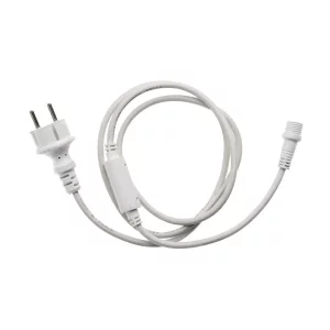 STECHER ALIMENTARE CU CABLU ALB 1.5M S-OUT