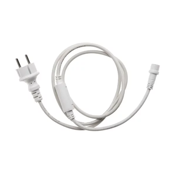STECHER ALIMENTARE CU CABLU ALB 1.5M S-OUT
