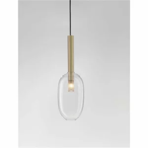 NOVA LUCE 9028833 AMELIA SANDY GOLD&amp;CLEAR G9