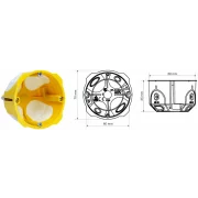 KOPOS DOZA RIGIPS KPL64-45/LDNA