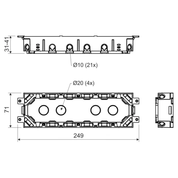 KOPOS DOZA PODEA PT APARATE CLASICE KPP80LB