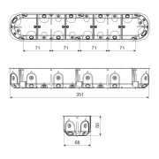 KOPOS DOZA RIGIPS KPL 64/5L