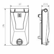 INTERFATA SERVICE ETERNET IE-FC-SET-SPDED001-KN-P