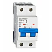 INTRERUPATOR AUTOMAT MODULAR (MCB) AMPARO 6KA C 13A 2M AM617213--