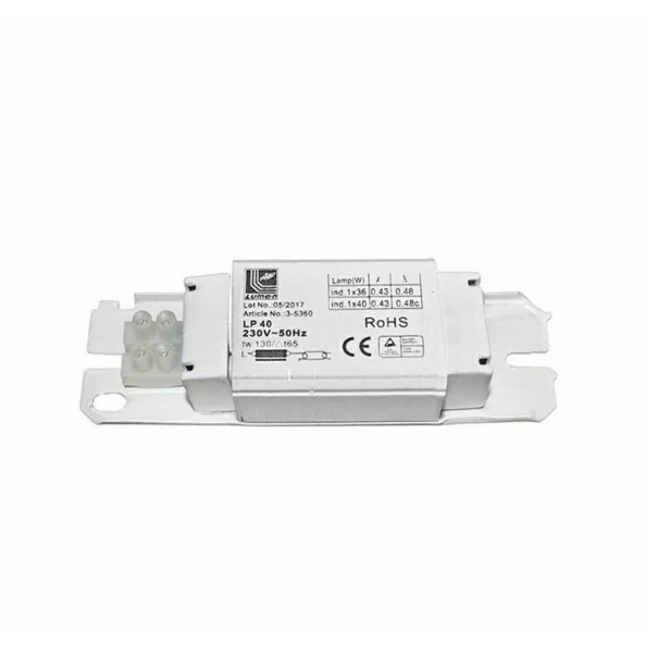 BALAST FLOURESCENT 36W 230V