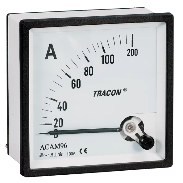 AMPERMETRU ANALOGIC MASURA INDIRECTA AC 72X72 ACAM72-5