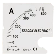 CADRAN PENTRU APARATUL DE BAZA ACAM72-5 SCALE-AC72-400/5A