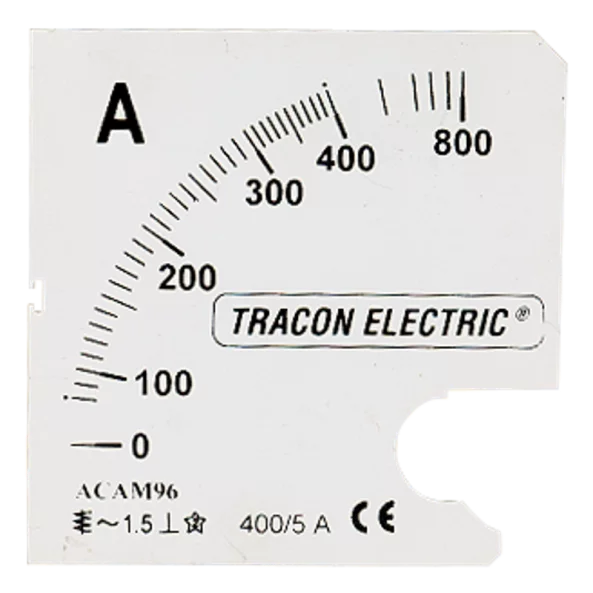 CADRAN PENTRU APARATUL DE BAZA ACAM72-5 SCALE-AC72-400/5A
