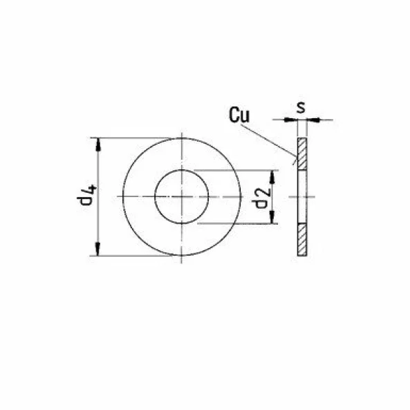SAIBA BIMETALICA CU-AL M10 KLAUKE CS1022