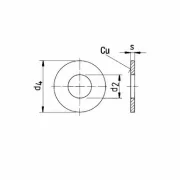 SAIBA BIMETALICA CU-AL M8 KLAUKE CS818
