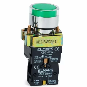 ELM 401373 BUTON LAMPA VERDE 110V BW 3371