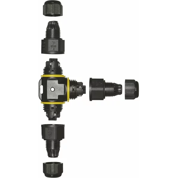 CONECTOR T IP68 3X0.75-2.5 MM
