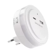 LAMPA DE VEGHE CU SENZOR SI USB A+C