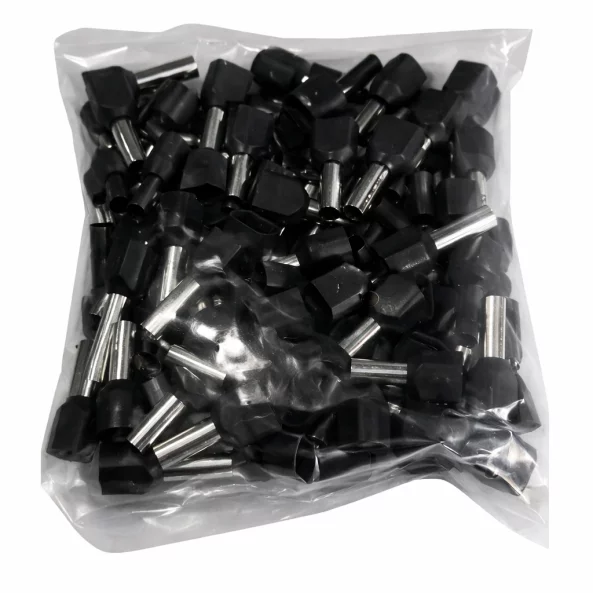 PINI DUBLI NEGRI PT CABLU 2X1,5MM PUNGA 50BUC ST01050