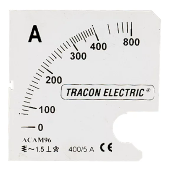 CADRAN PENTRU APARATUL DE BAZA ACAM72-5 0-100(200)A