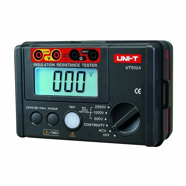 APARAT DIGITAL PENTRU MASURAREA REZISTENTEI DE IZOLARE MEGOHMETRU 2500V